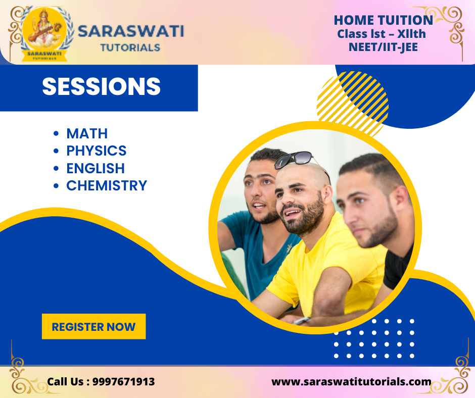 Saraswati tutorials is a best home tuition in Dehradun .Home tuition has several advantages. It can be tailored to the needs of the individual child, it can be more flexible in terms of scheduling, and it can be less expensive than private tuition. 