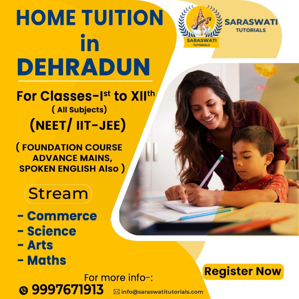 home tuition in Dehradun